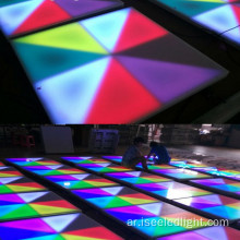 DMX512 rgb التفاعلية dmx أدى حلبة الرقص